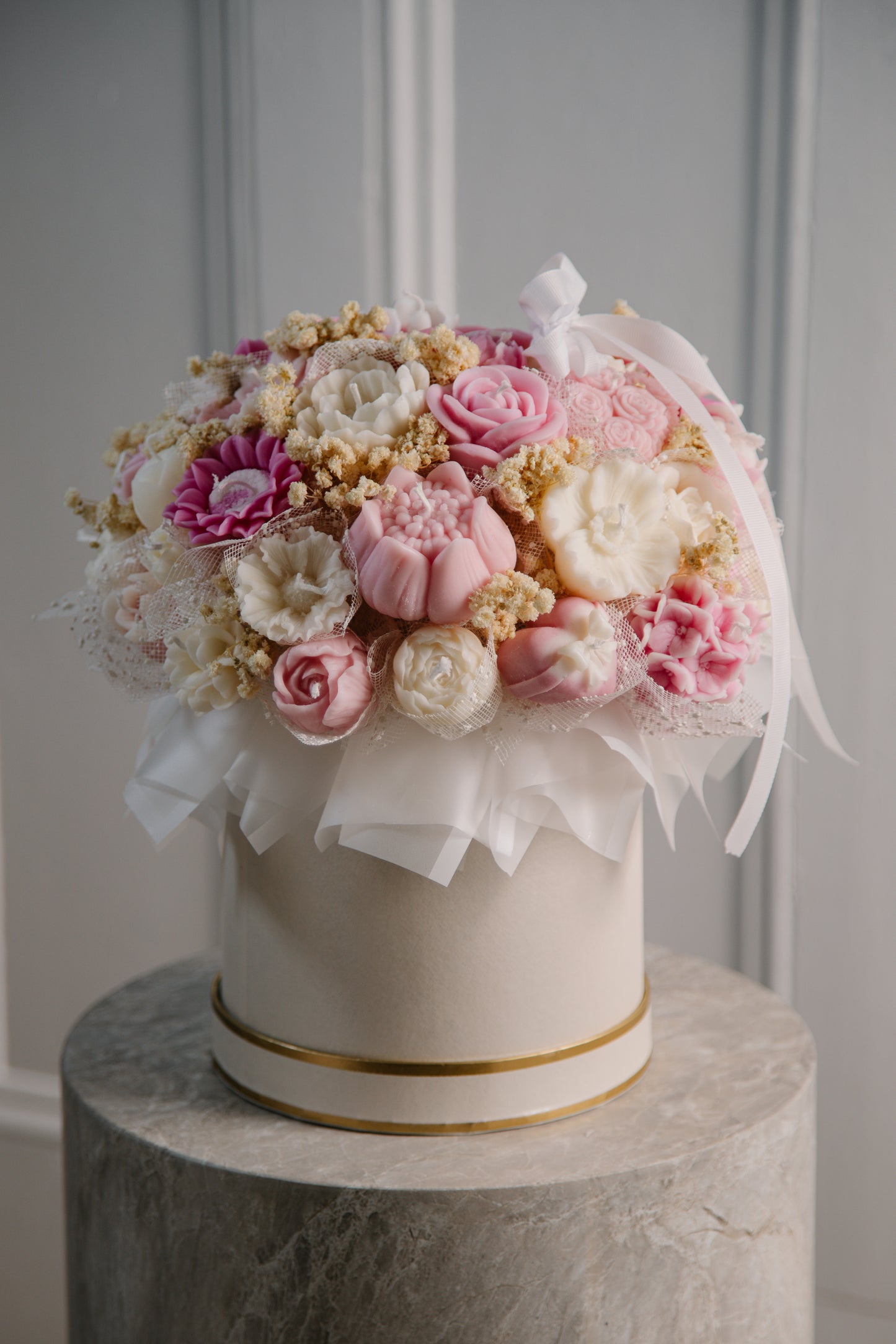 Pink Dream Candle Bouquet