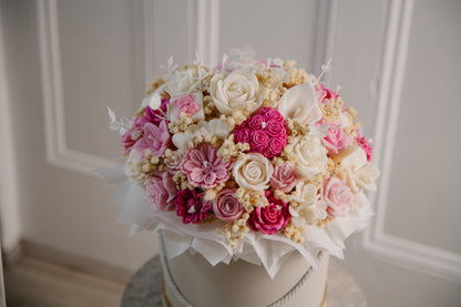 Pink Petal Candle Bouquet