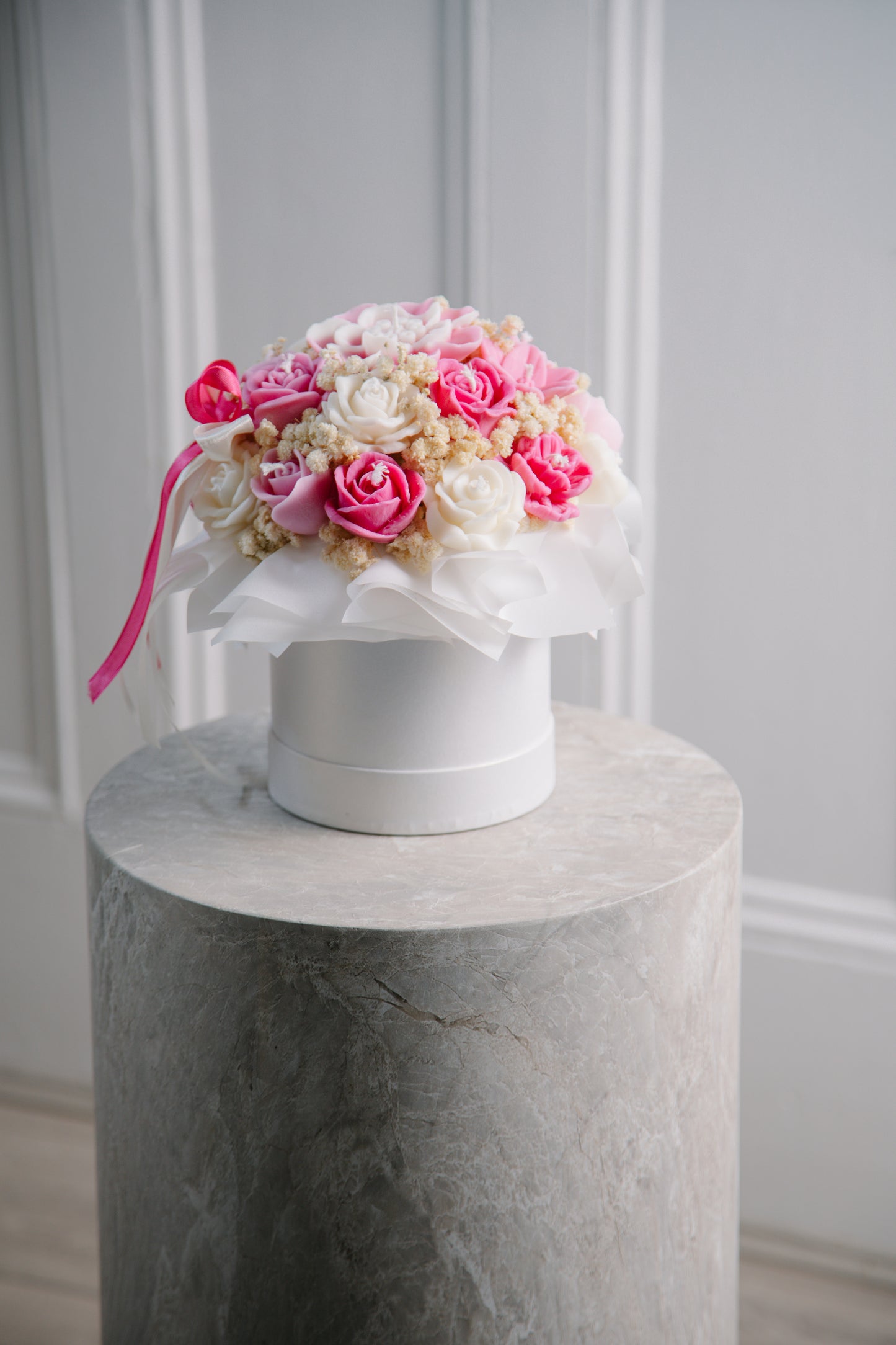 Rose Garden Candle Bouquet