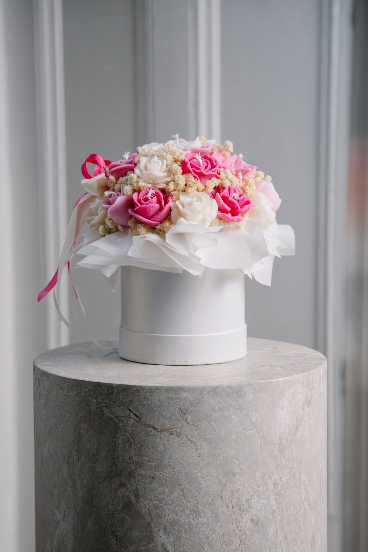 Rose Garden Candle Bouquet