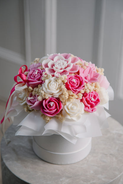 Rose Garden Candle Bouquet