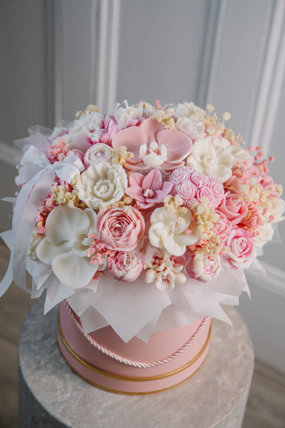 Orchid Blossom Candle Bouquet