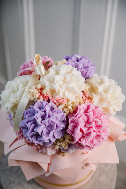 Hydrangea Candle Bouquet