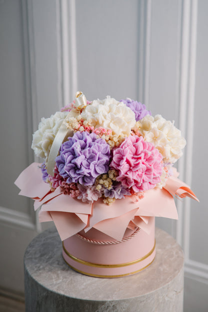 Hydrangea Candle Bouquet