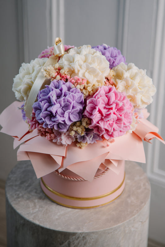 Hydrangea Candle Bouquet