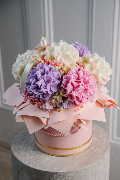 Hydrangea Candle Bouquet