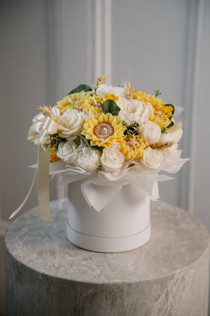 Sunflower Candle Bouquet