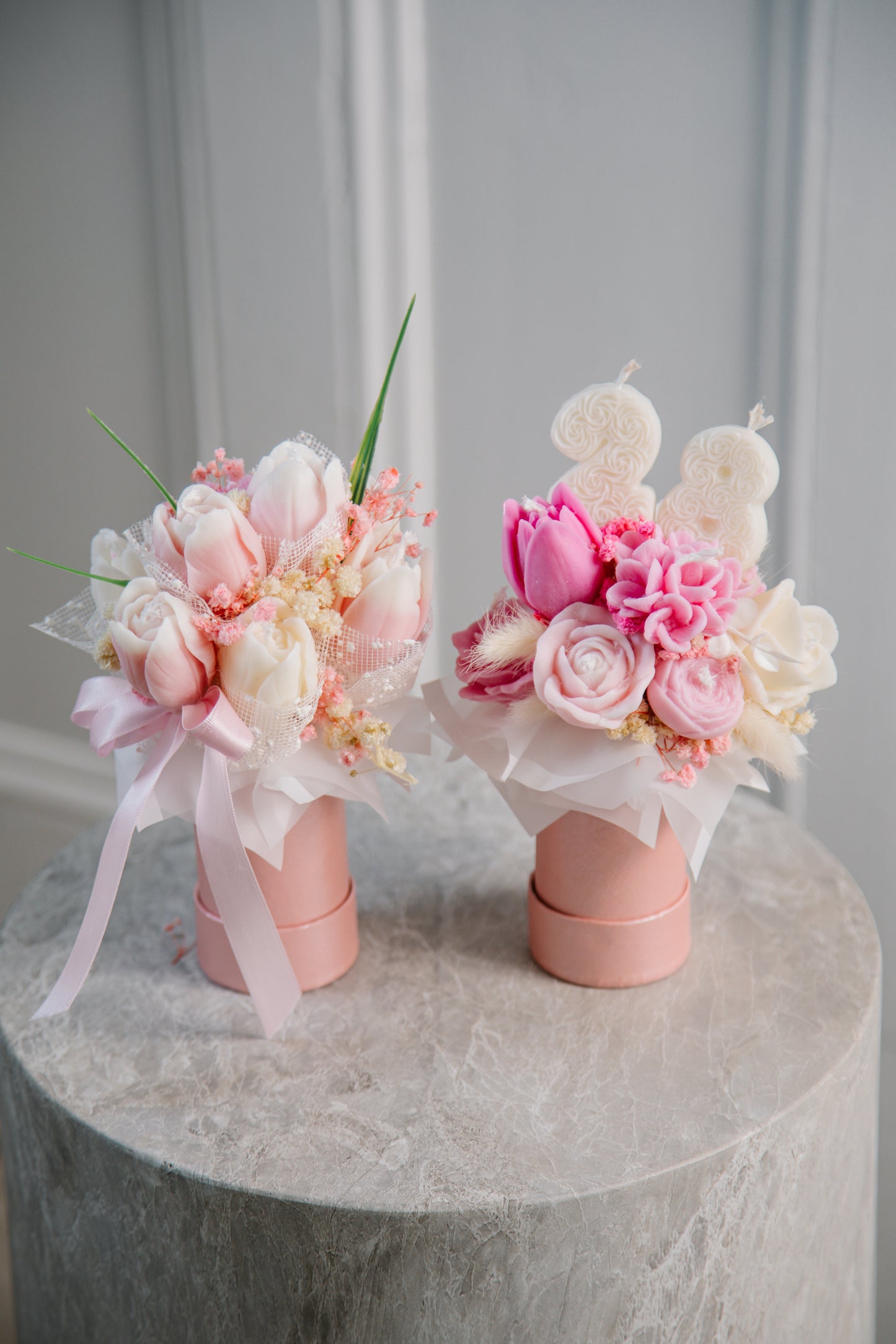 Tulip Candle Bouquet – Luxury Soy Wax Flower Gift (20, 35 or 50 Candles)