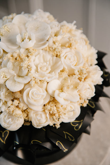 Black&White Candle Bouquet