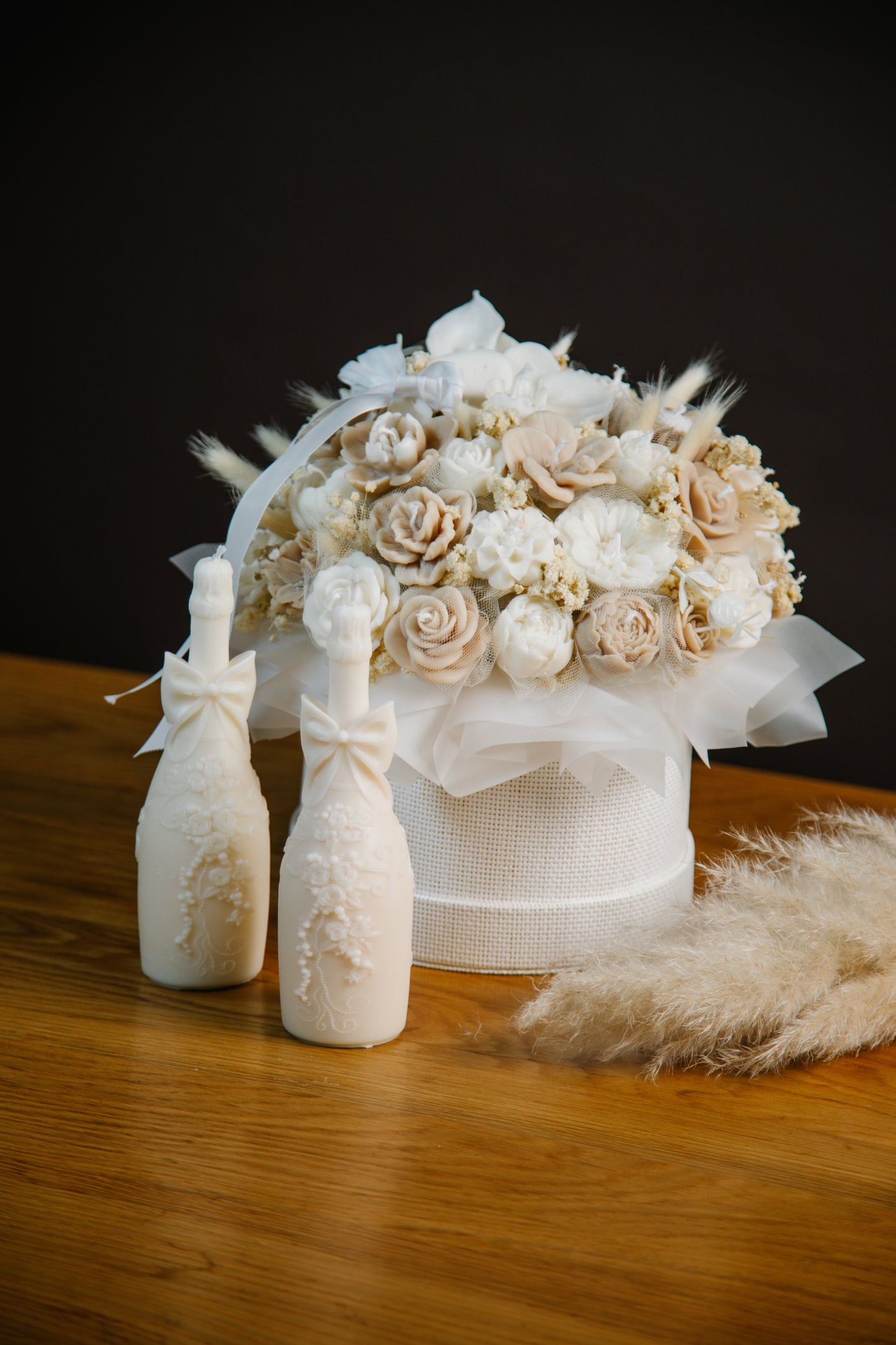 Champagne bottle Candle