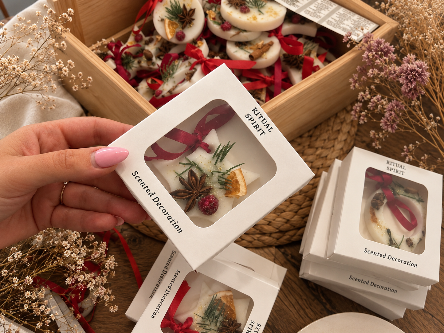 Scented Wax Melts Tree Decorations | Christmas Collection