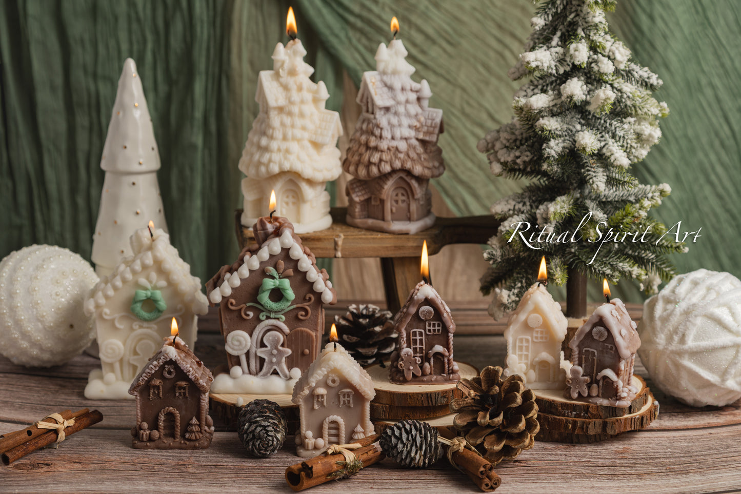 Gingerbread house wonderland | Chrstmas Collection