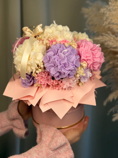Hydrangea Candle Bouquet