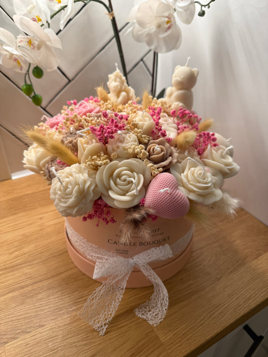 Candle Bouquet Mix of colours