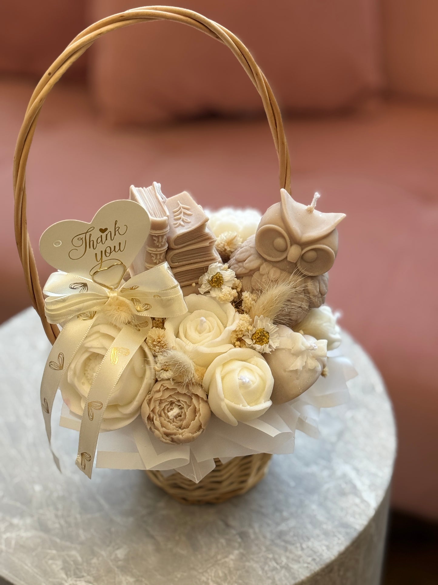 Teacher Candle Basket