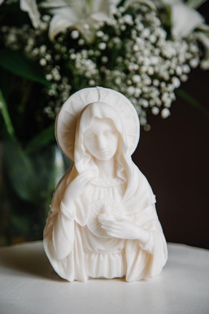 Mother Mary Candle