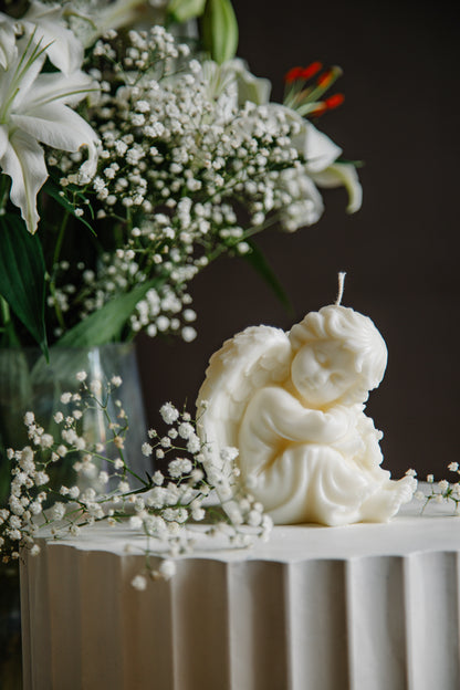 Cherub Angel Candle
