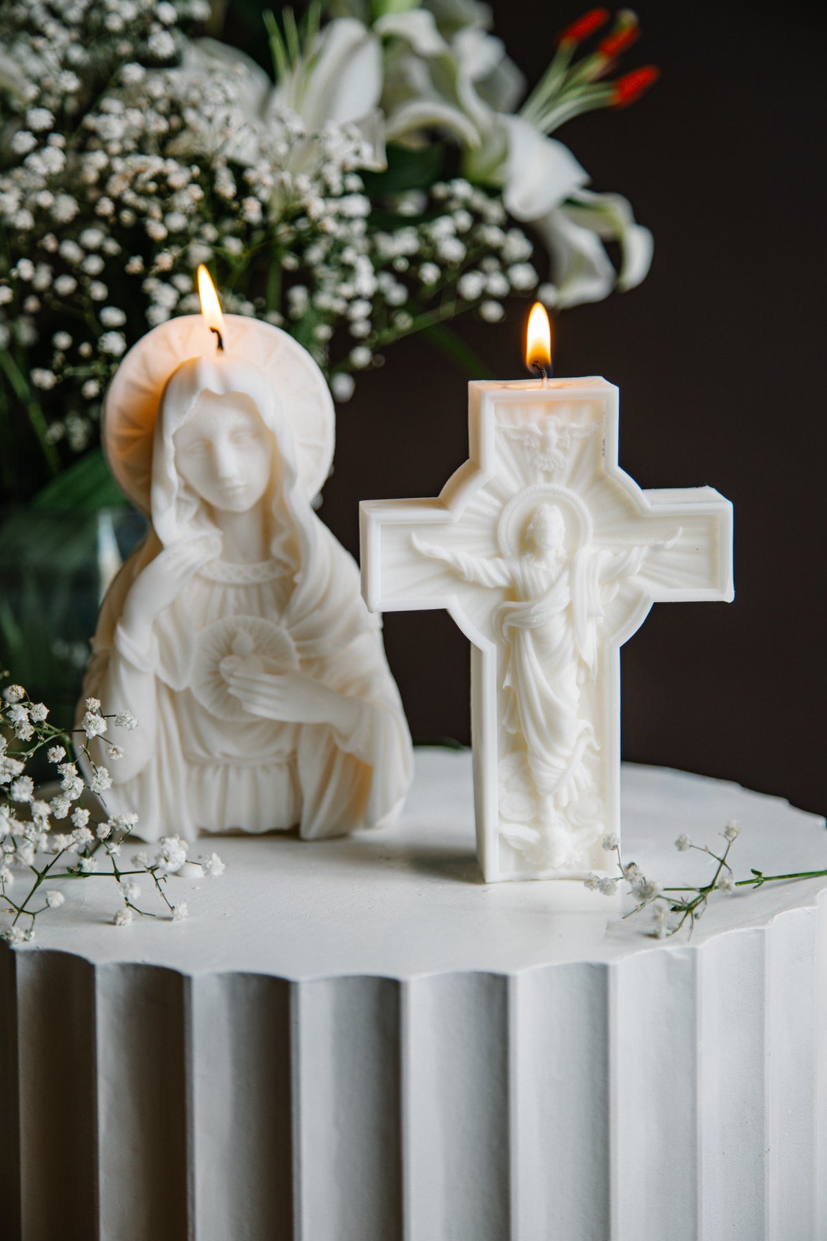 Mother Mary Candle