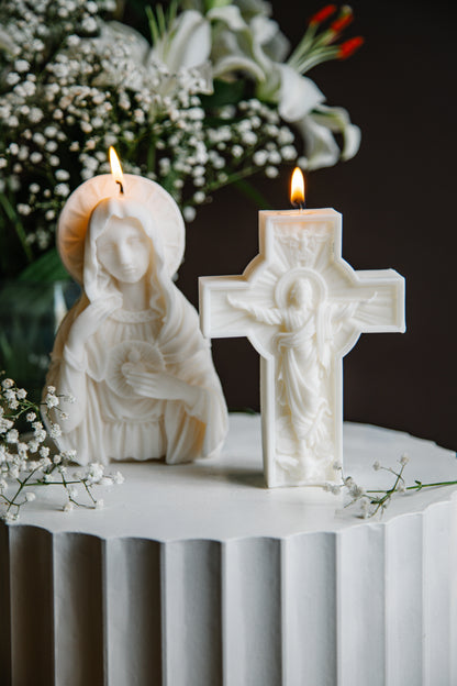 Mother Mary Candle