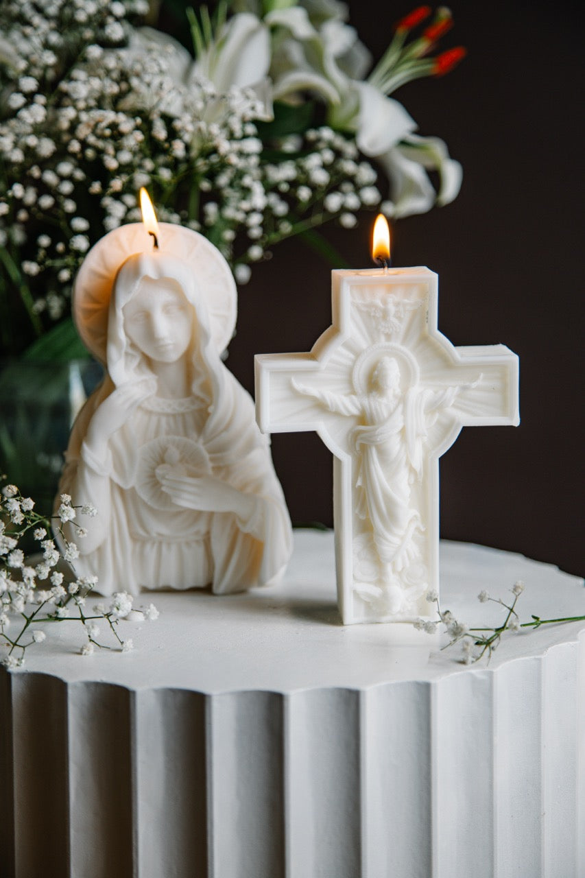 Mother Mary Candle