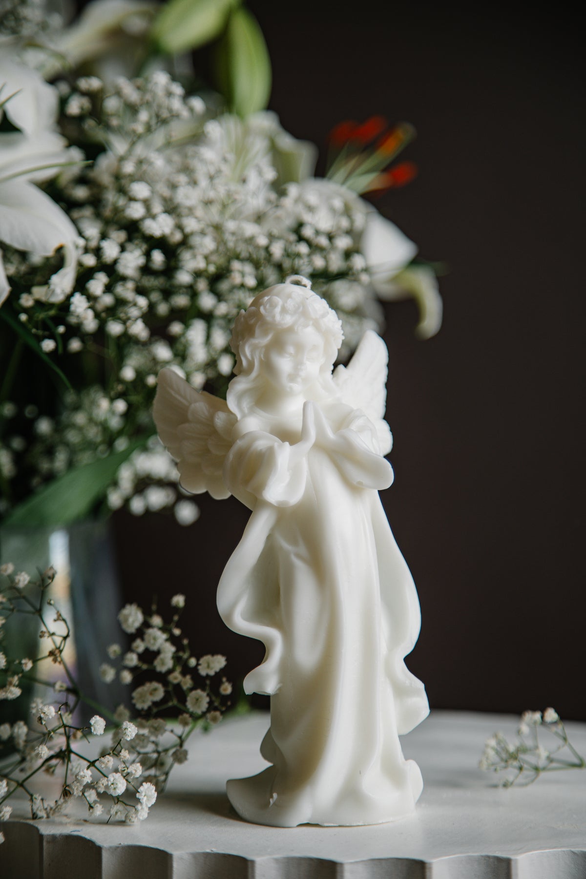 Extra Large Cherub Candle