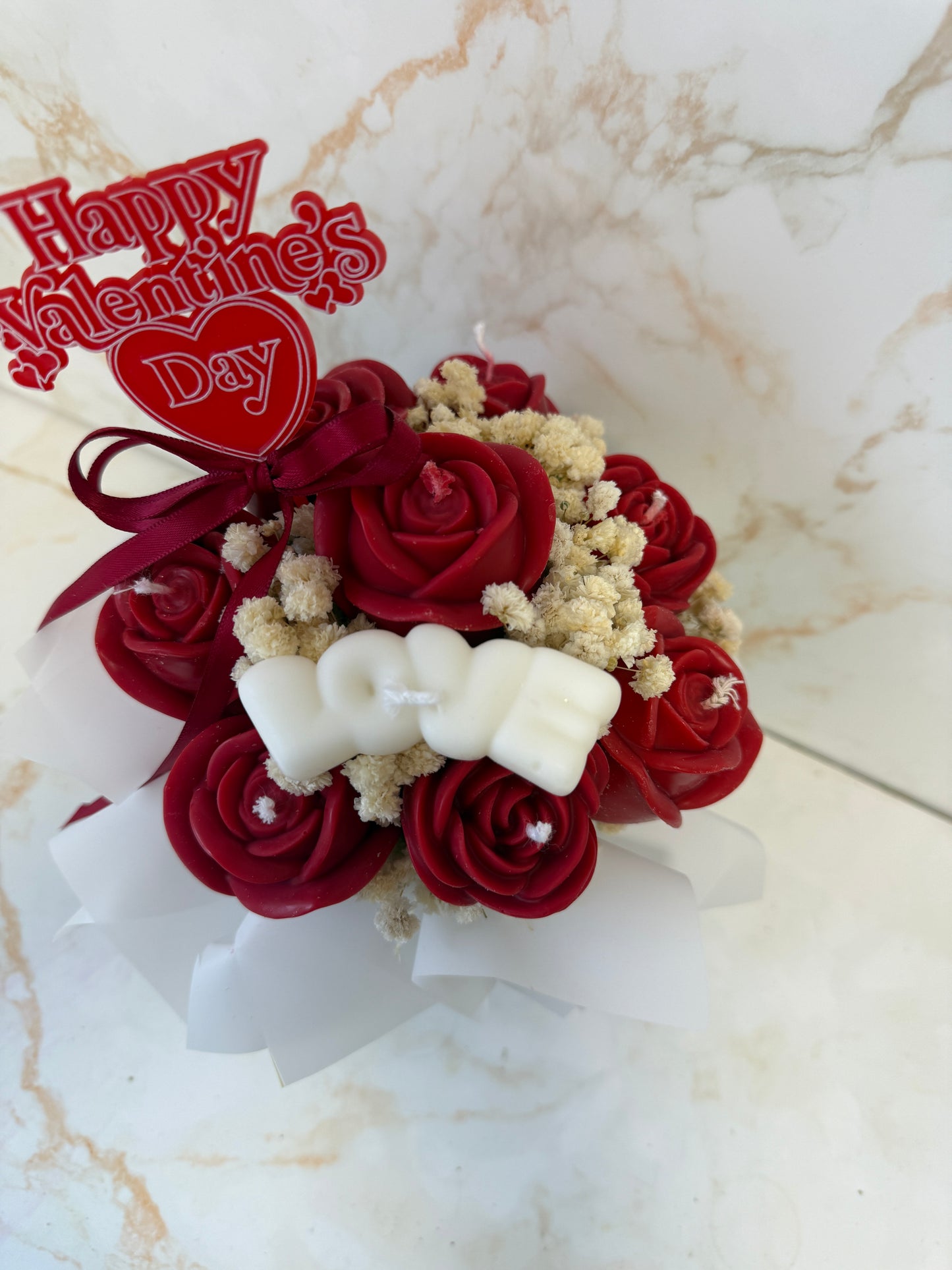 Romantic Candle Bouquet