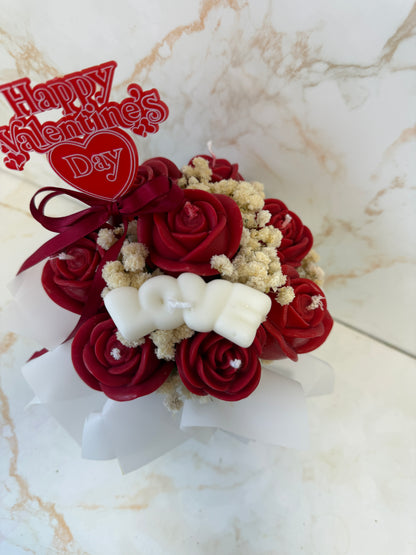 Romantic Candle Bouquet
