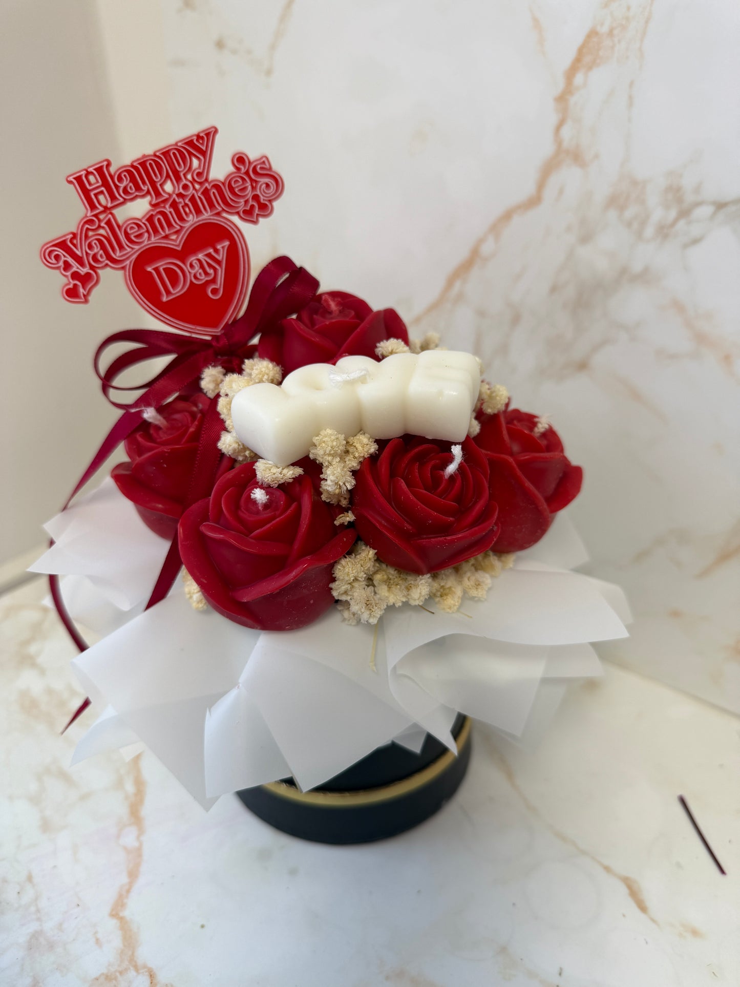 Romantic Candle Bouquet