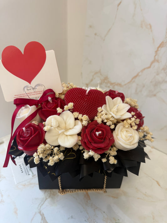 Red Romance Candle Bag
