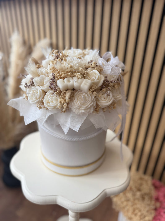 White Candle Bouquet