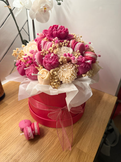 Macaron Bouquet of candles