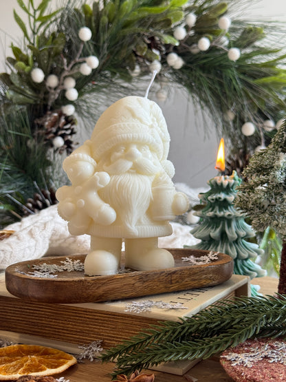 Nordic Santa Christmas Candle
