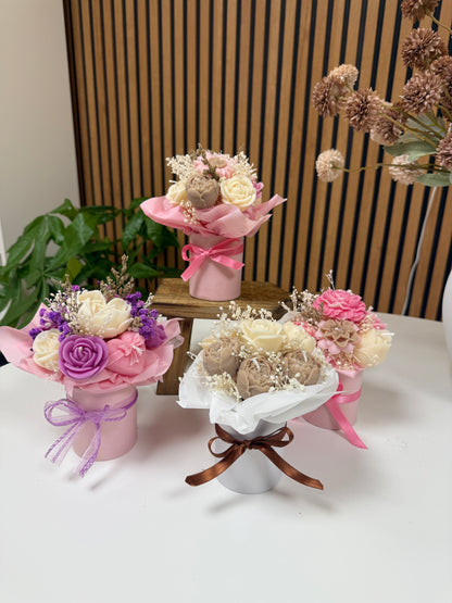 Candle Bouquet Mix of colours