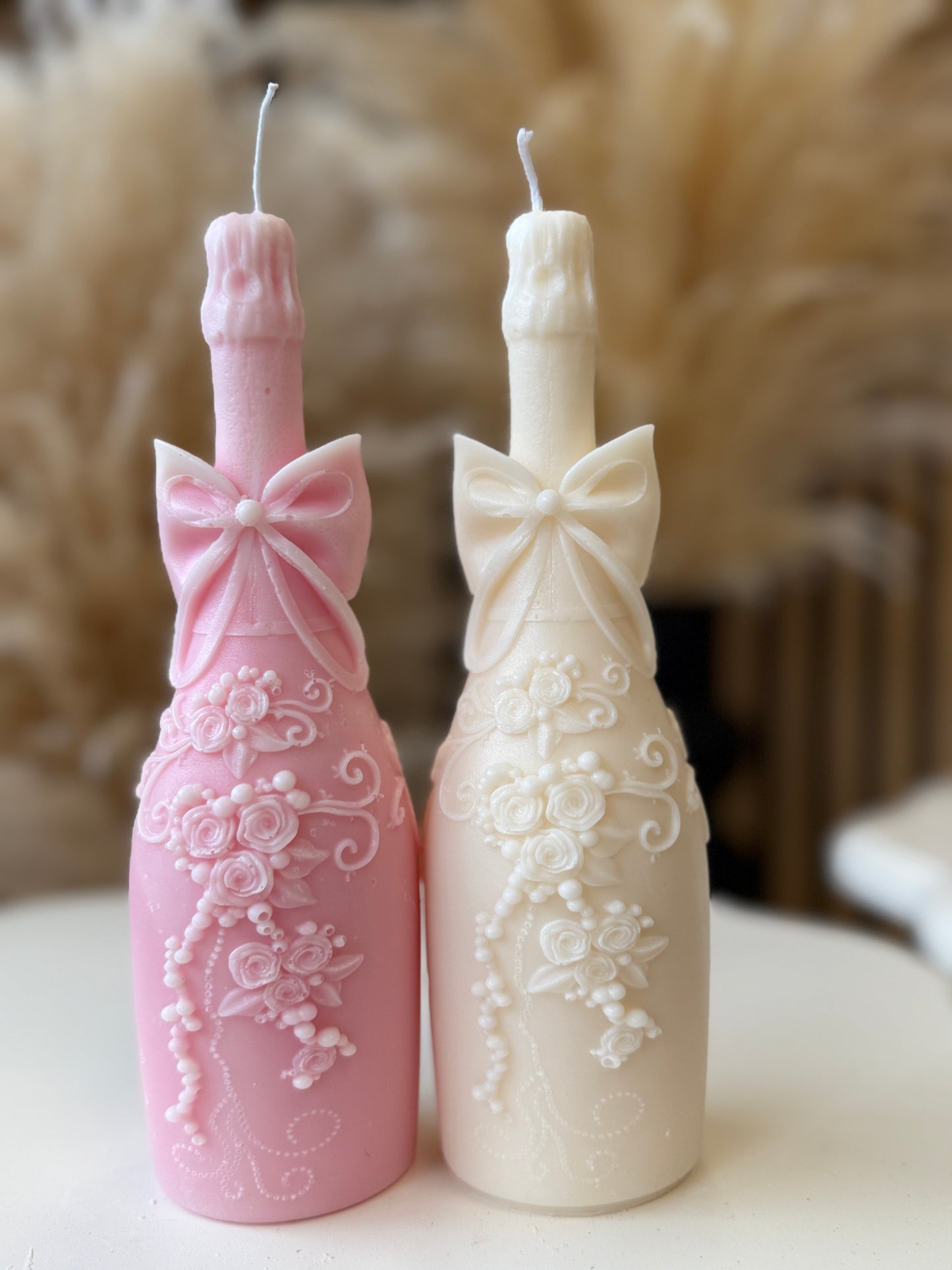 Champagne bottle Candle