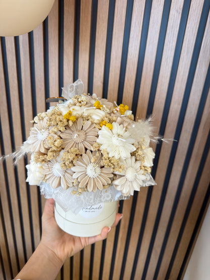 Daisy Candle Bouquet