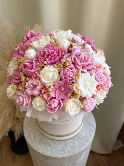 Pretty in Pink Candle Bouquet