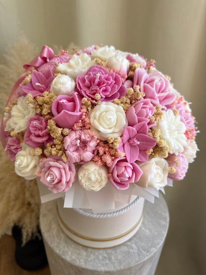 Pretty in Pink Candle Bouquet