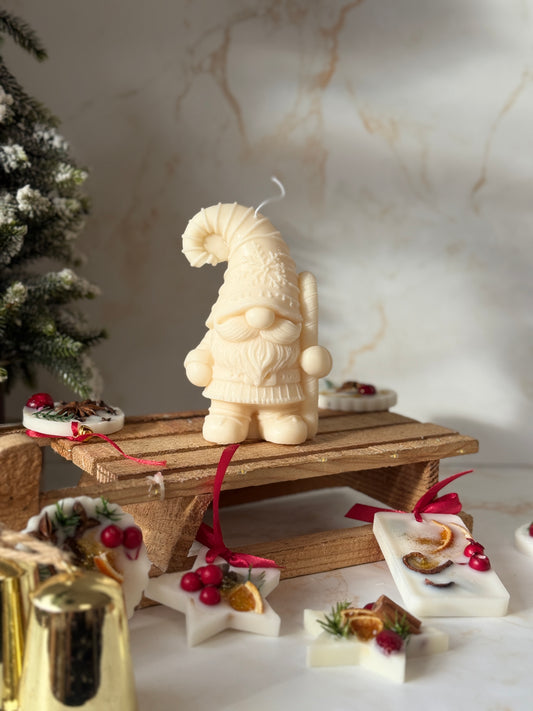 Christmas Gnome Candle | Christmas collection