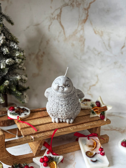 Cute Penguin Candle | Christmas Collection
