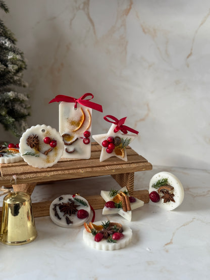 Scented Wax Melts Tree Decorations | Christmas Collection
