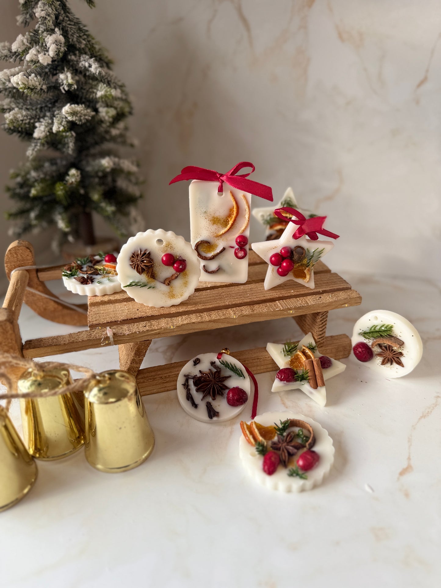 Scented Wax Melts Tree Decorations | Christmas Collection