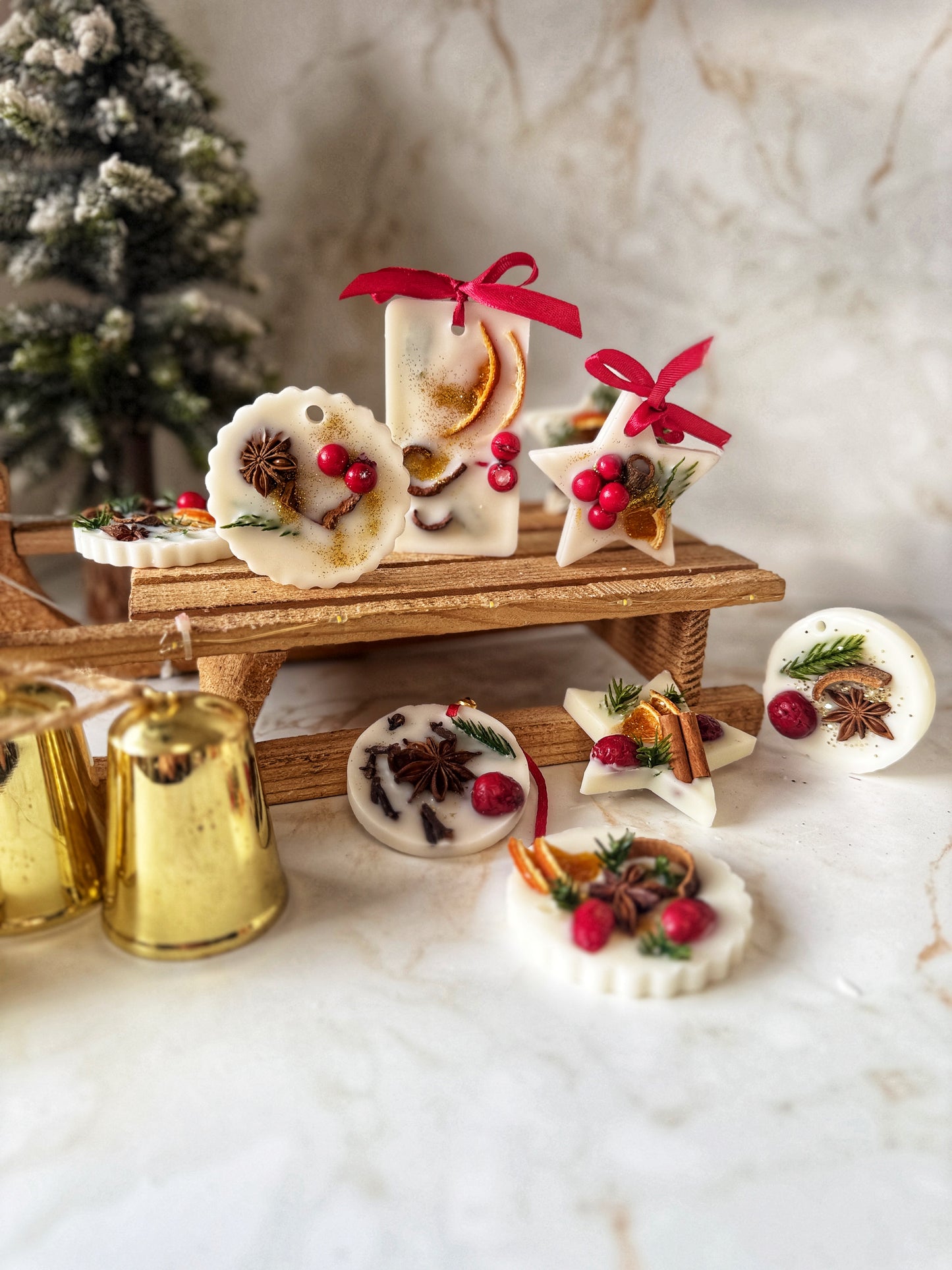 Scented Wax Melts Tree Decorations | Christmas Collection