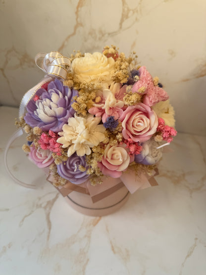 Blooming Candle Bouquet