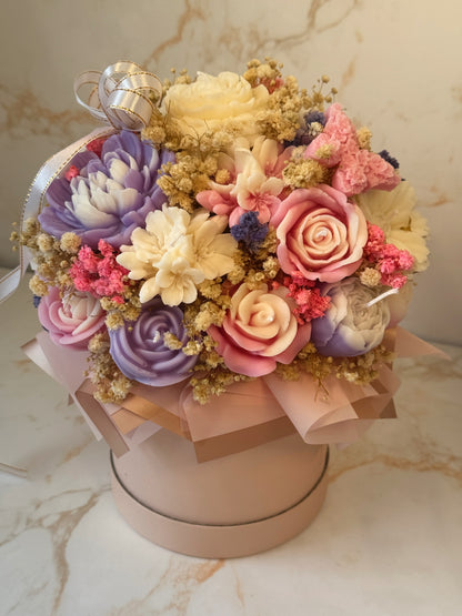 Blooming Candle Bouquet