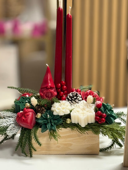 Nordic Christmas Table Decoration