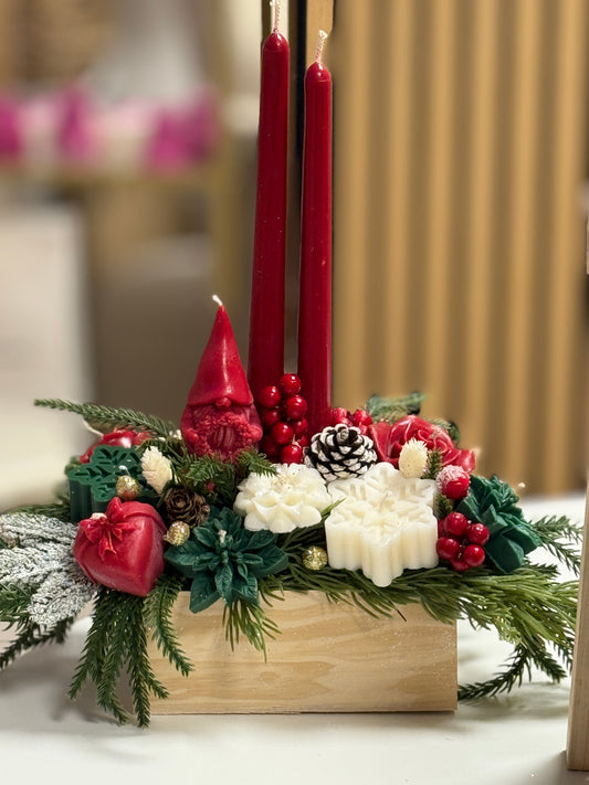 Nordic Christmas Table Decoration