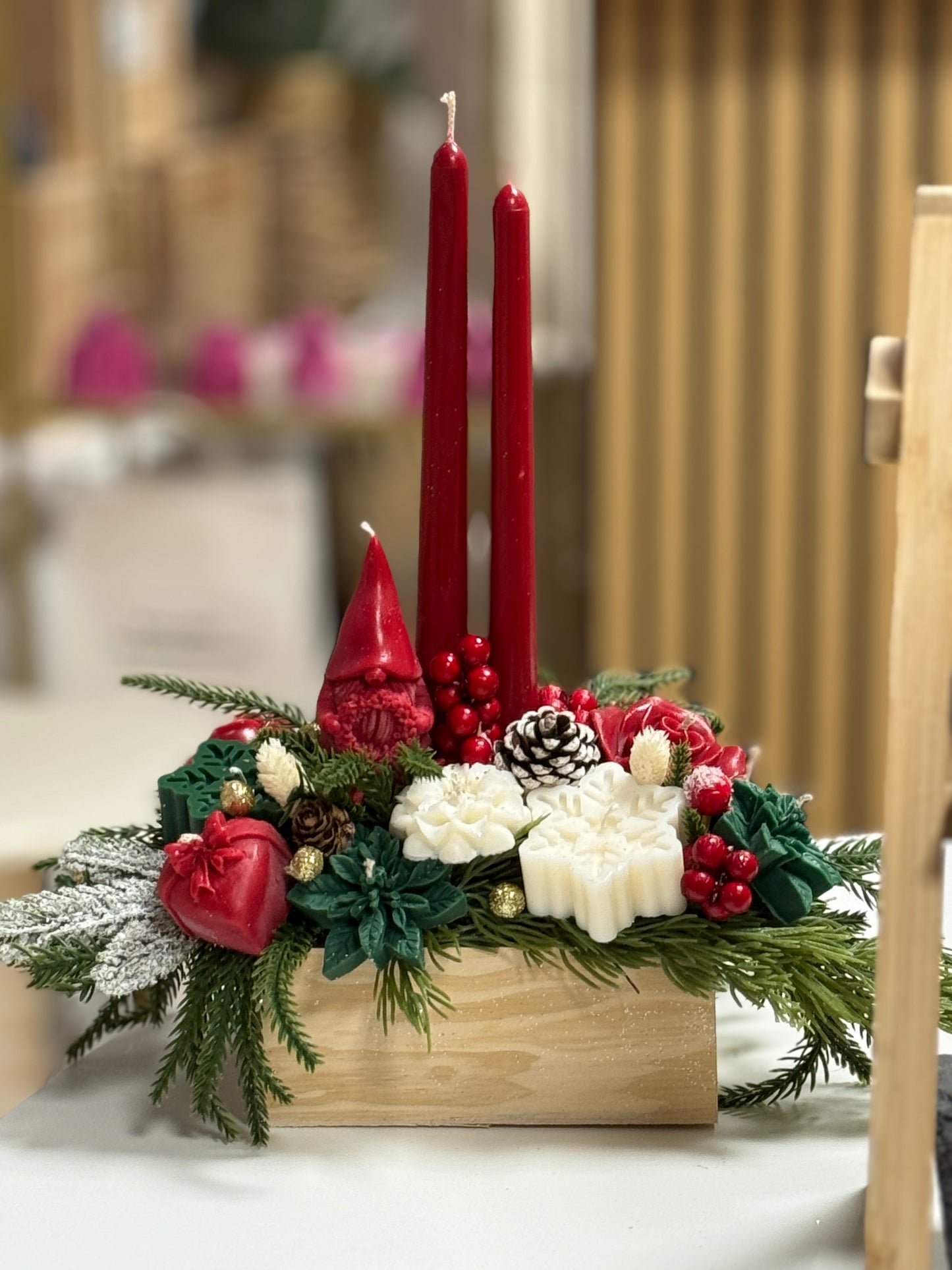 Nordic Christmas Table Decoration