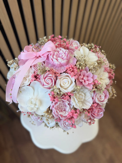 Whisper Blossom Candle Bouquet