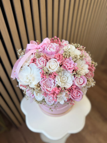 Whisper Blossom Candle Bouquet