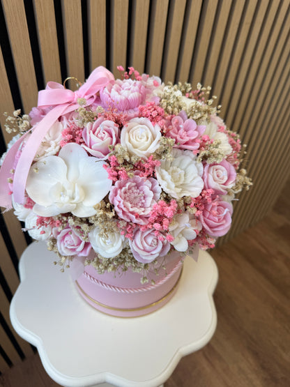 Whisper Blossom Candle Bouquet